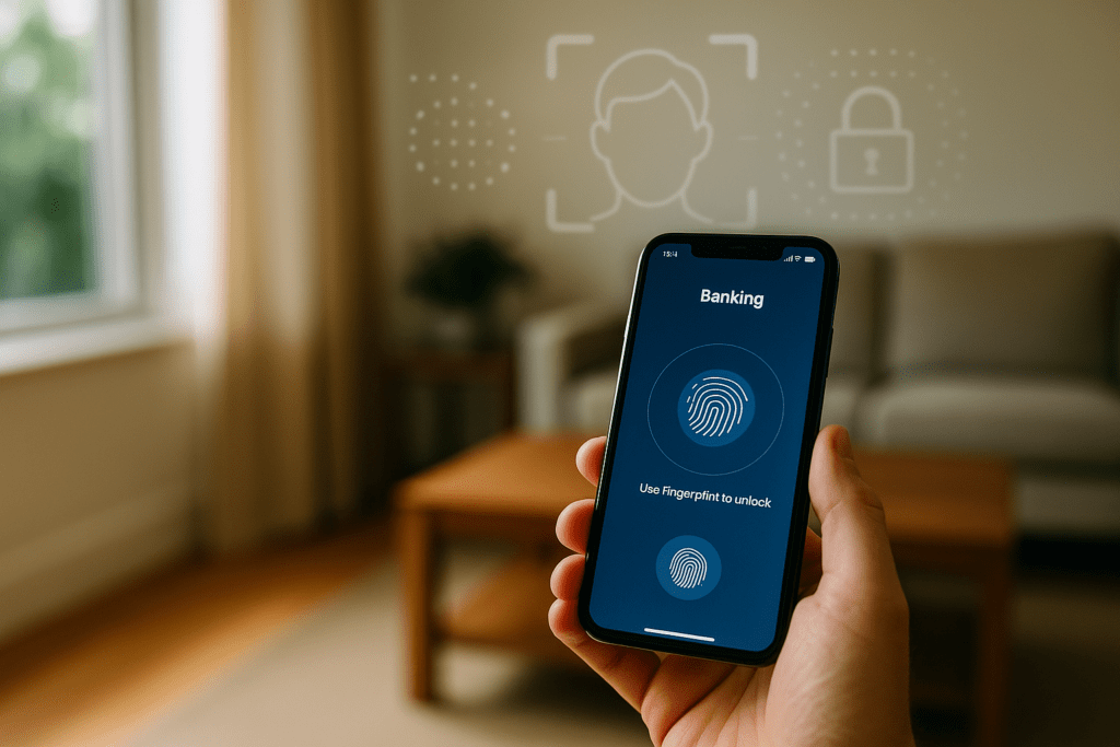 Featured image for: What Biometric Security Features Mean for Future Bank Account Protection