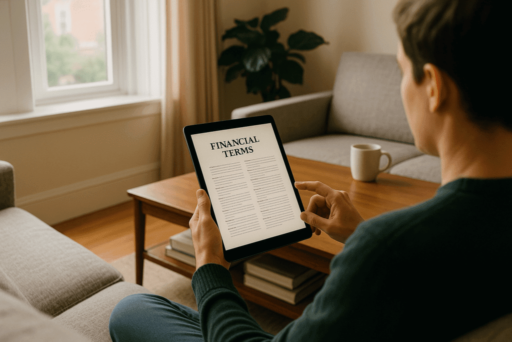 Featured image for: Why Understanding Common Financial Terms Matters for Everyday Money Decisions